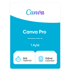Canva Pro – 1 Aylık