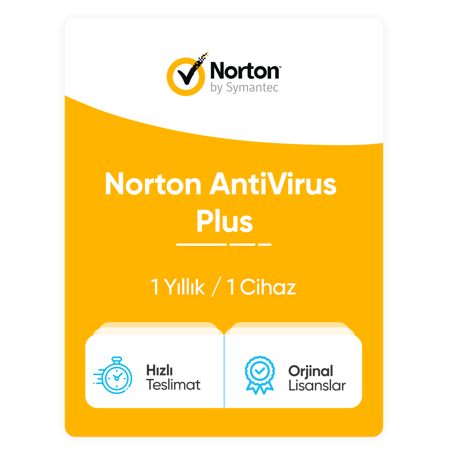 Norton AntiVirus Plus – 1 Yıllık